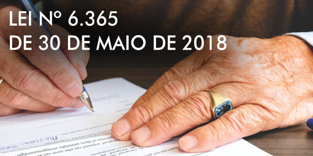 LEI Nº 6.365, DE 30 DE MAIO DE 2018